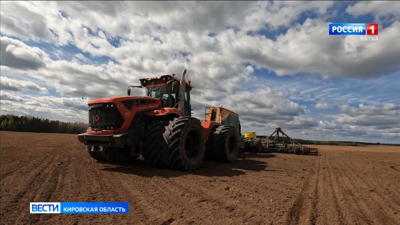 В Кировской области продолжается посевная кампания