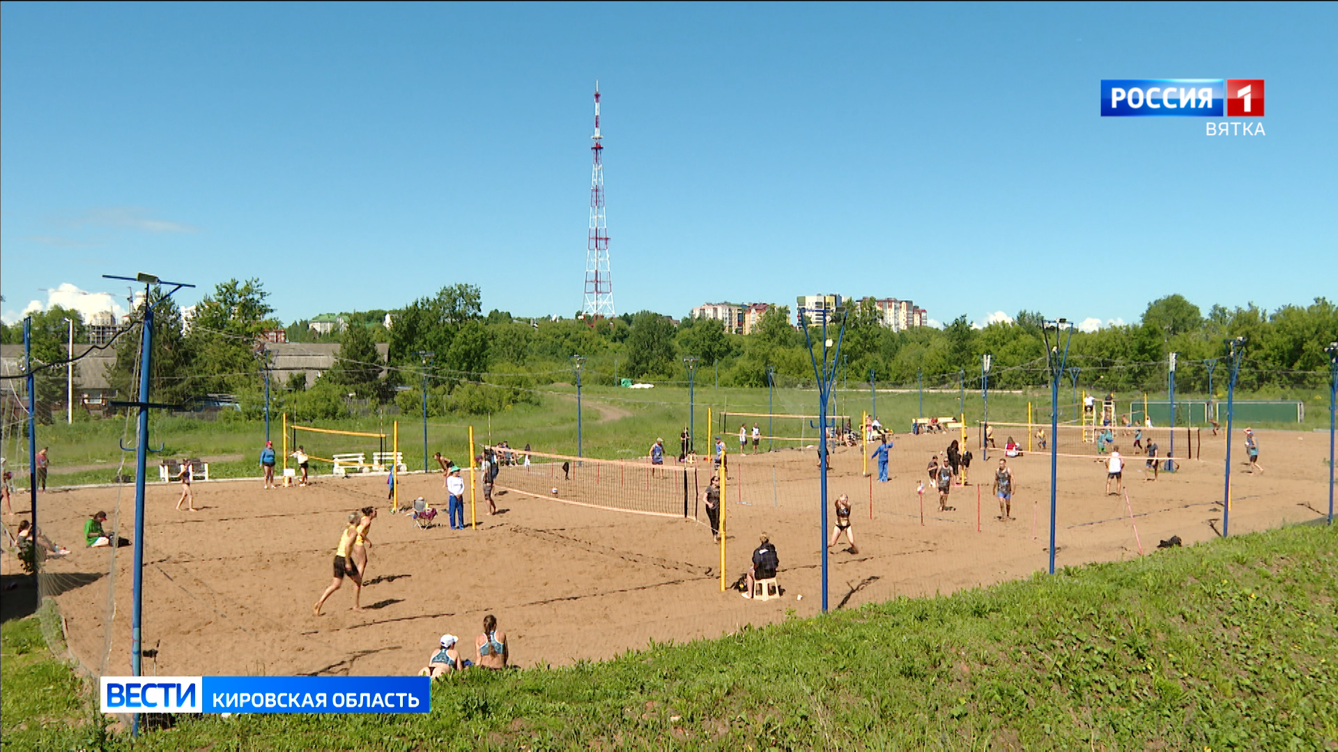В Кирове состоялся Открытый чемпионат ПФО по пляжному волейболу