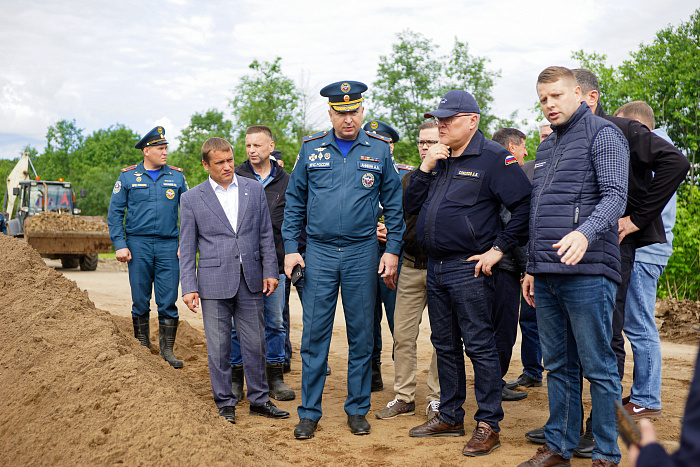 На дороге Зуевка — Фаленки в Кировской области устранили промыв
