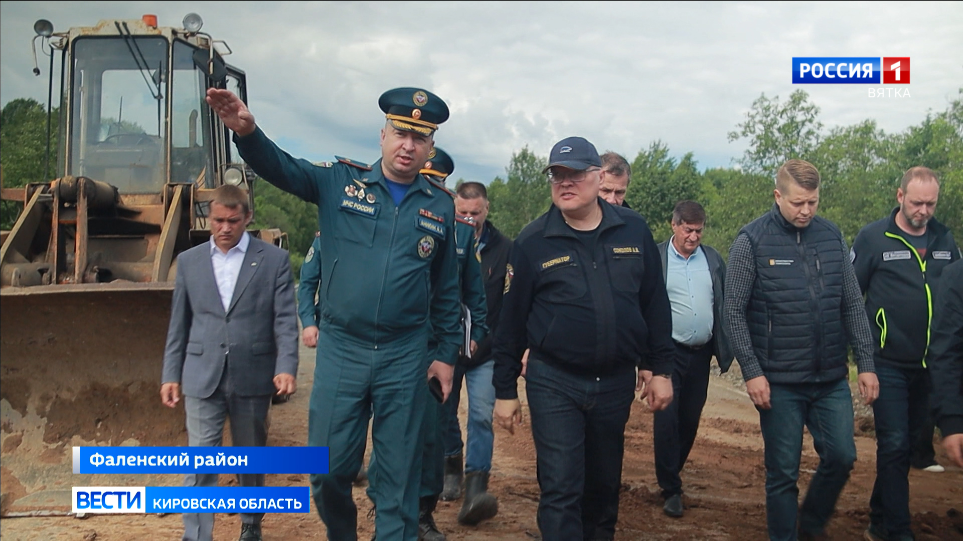 Губернатор Александр Соколов с рабочим визитом побывал в Зуевском районе