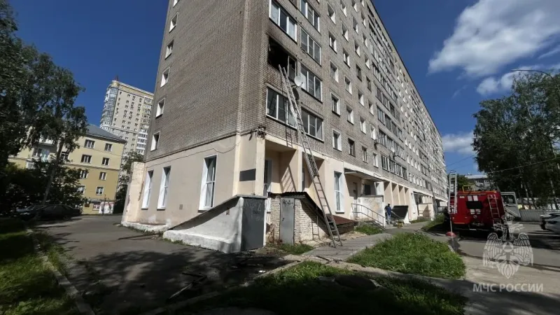 Из-за эффекта линзы в Кирове произошел пожар в многоэтажке