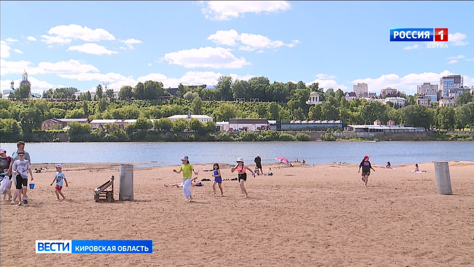 В Кировской области продолжат открывать пляжи и места отдыха у воды
