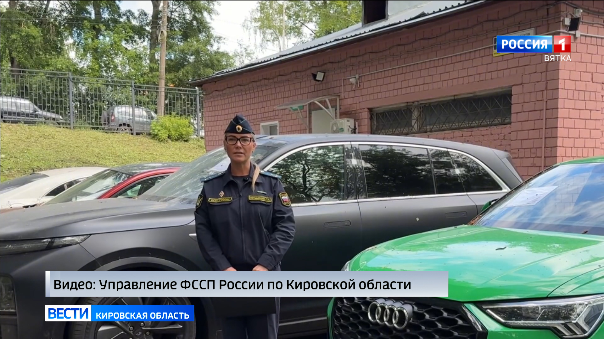 Пять конфискованных машин передали в зону СВО судебные приставы Кировской области
