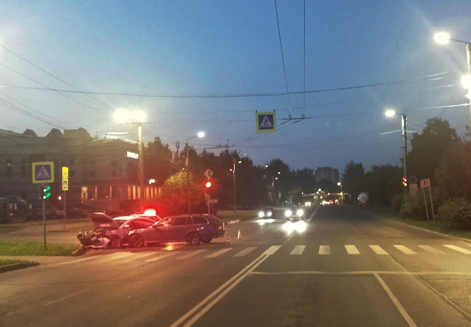 Два ребенка получили травмы в ДТП на улице Солнечной