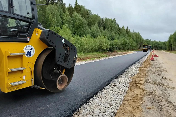 В Кировской области продолжается строительство дороги на северо-запад
