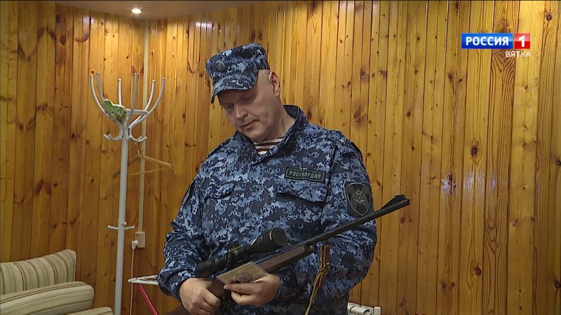 В Кировской области сотрудники Росгвардии проводят проверки владельцев оружия