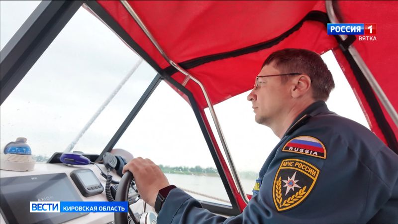 Ежедневно в рейды по водоемам Кировской области отправляются сотрудники госинспекции маломерных судов
