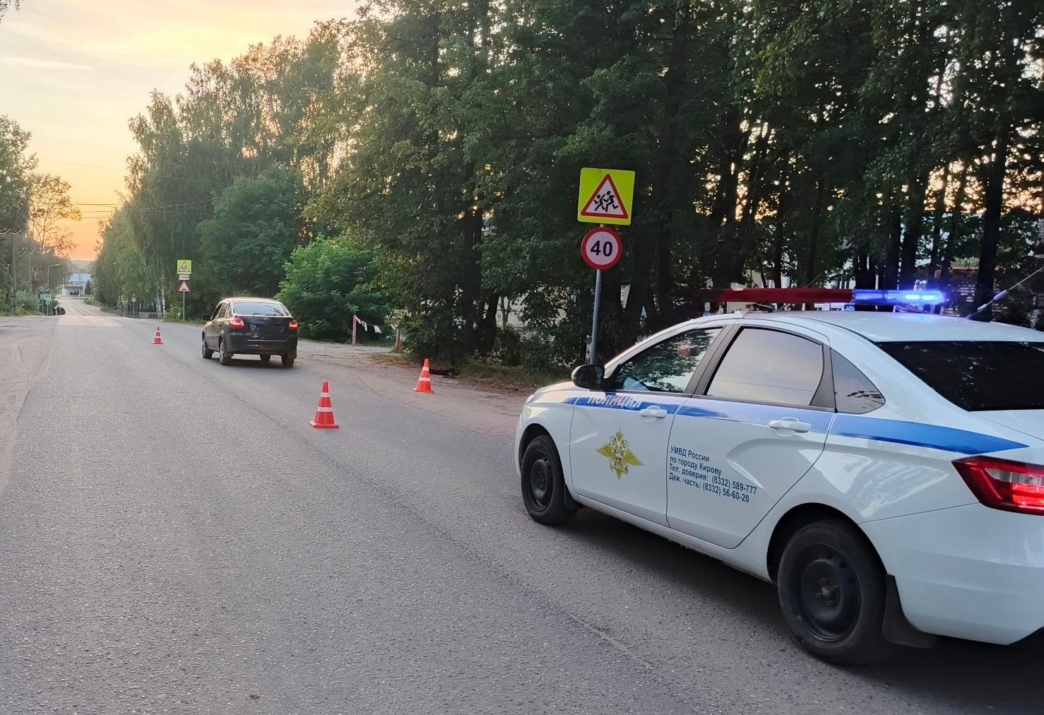 В Юрье под колеса автомобиля попала 10-летняя девочка