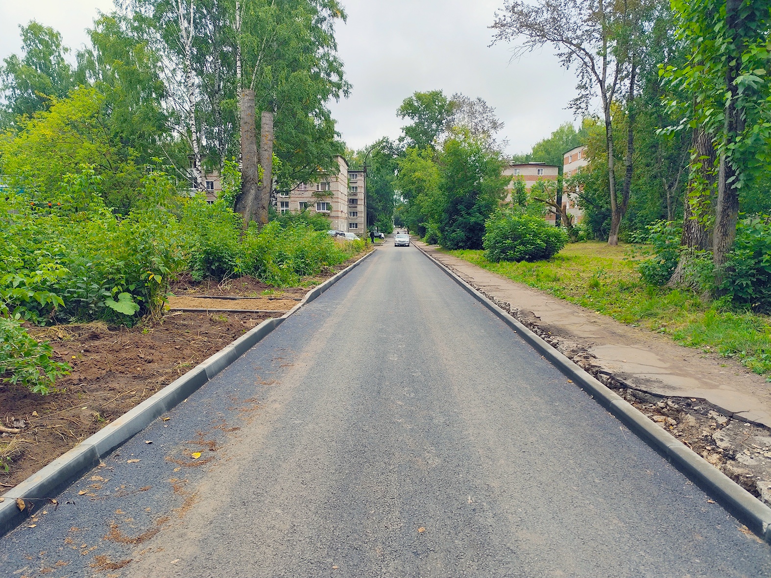 В Кирово-Чепецке отремонтируют тротуар на проезде Лермонтова