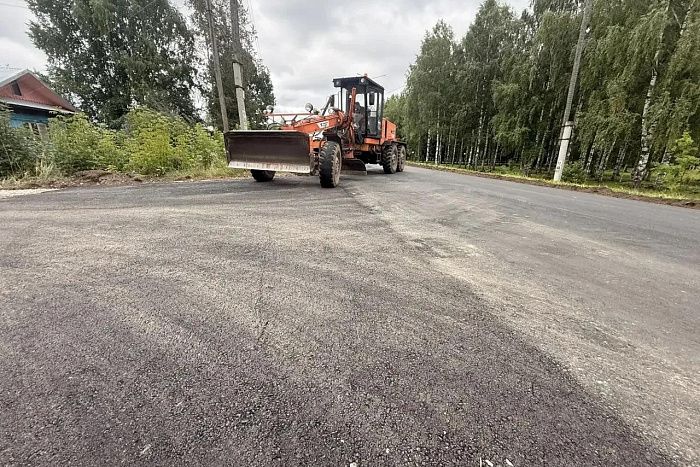 В Ленинском ремонтируют улицу Фрунзе