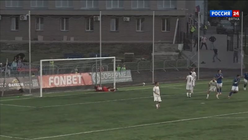 Кировское «Динамо» обошло соперников в матче второго раунда ФОНБЭТ Кубка России по футболу