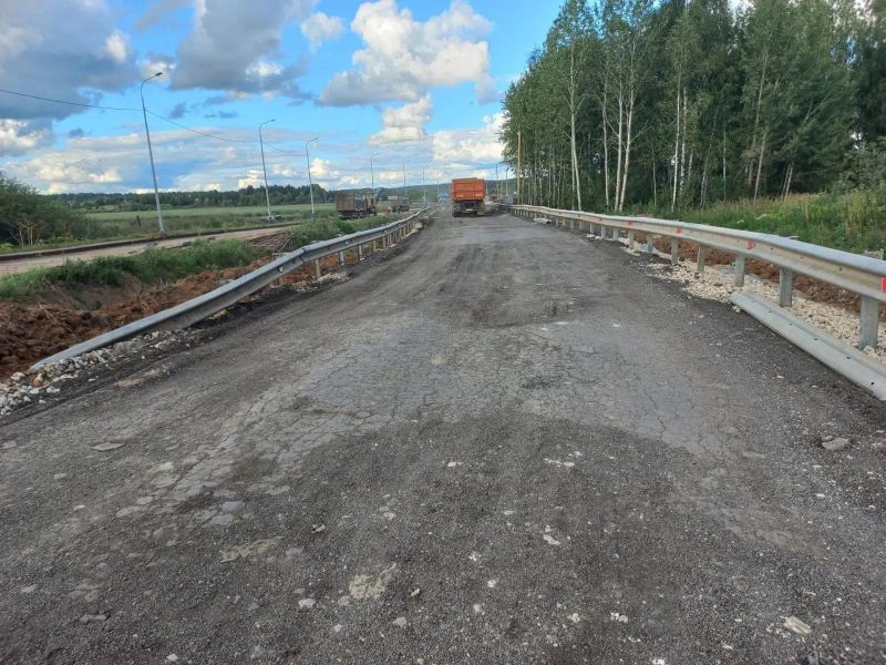 В Немском округе разбирают мост через реку Немда