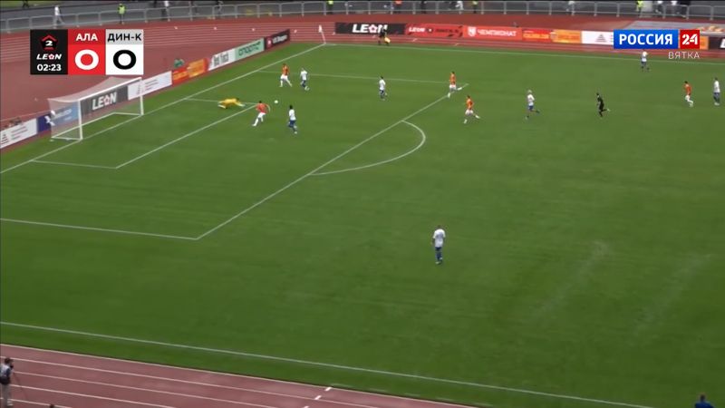 Кировское «Динамо» проиграло владикавказской «Алании» со счетом 2:0