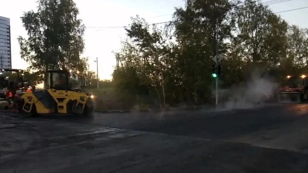 На улицах Московской и Потребкооперации заасфальтировали и укрепили обочины