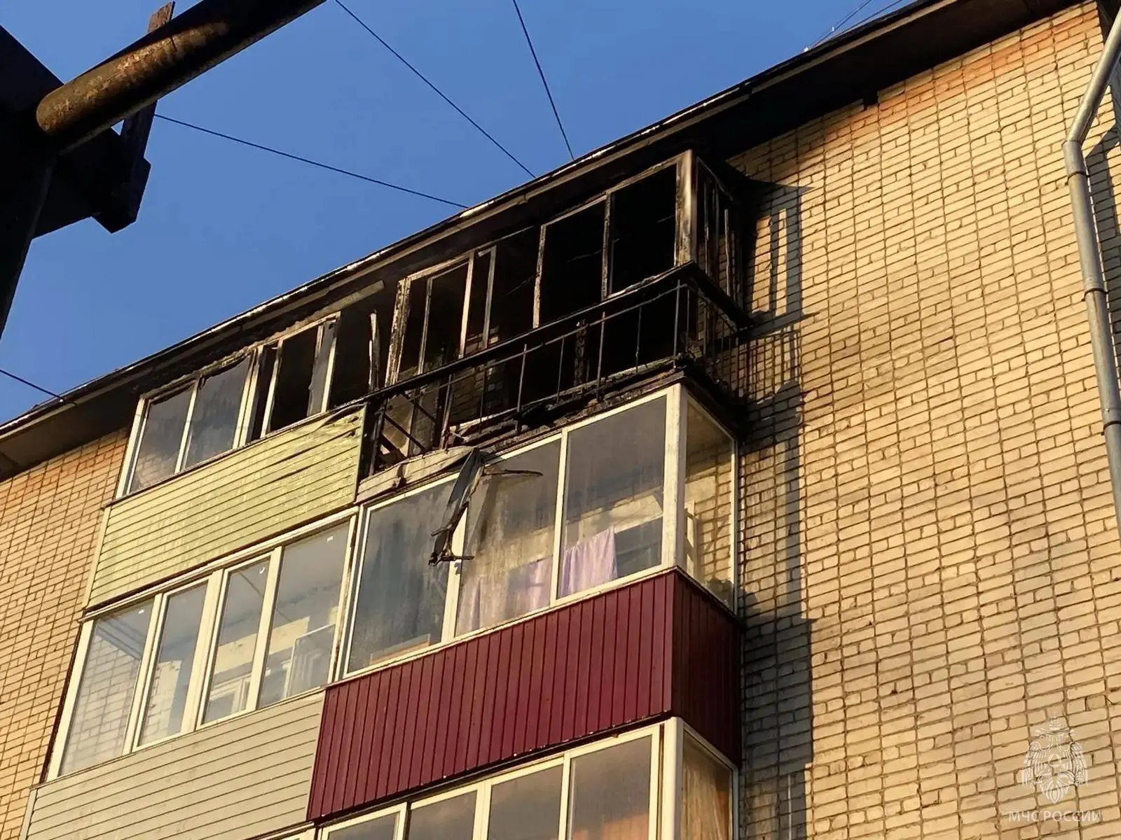 Во время пожара в Лянгасово чуть не погибли дед, бабушка и трое их малолетних внучек