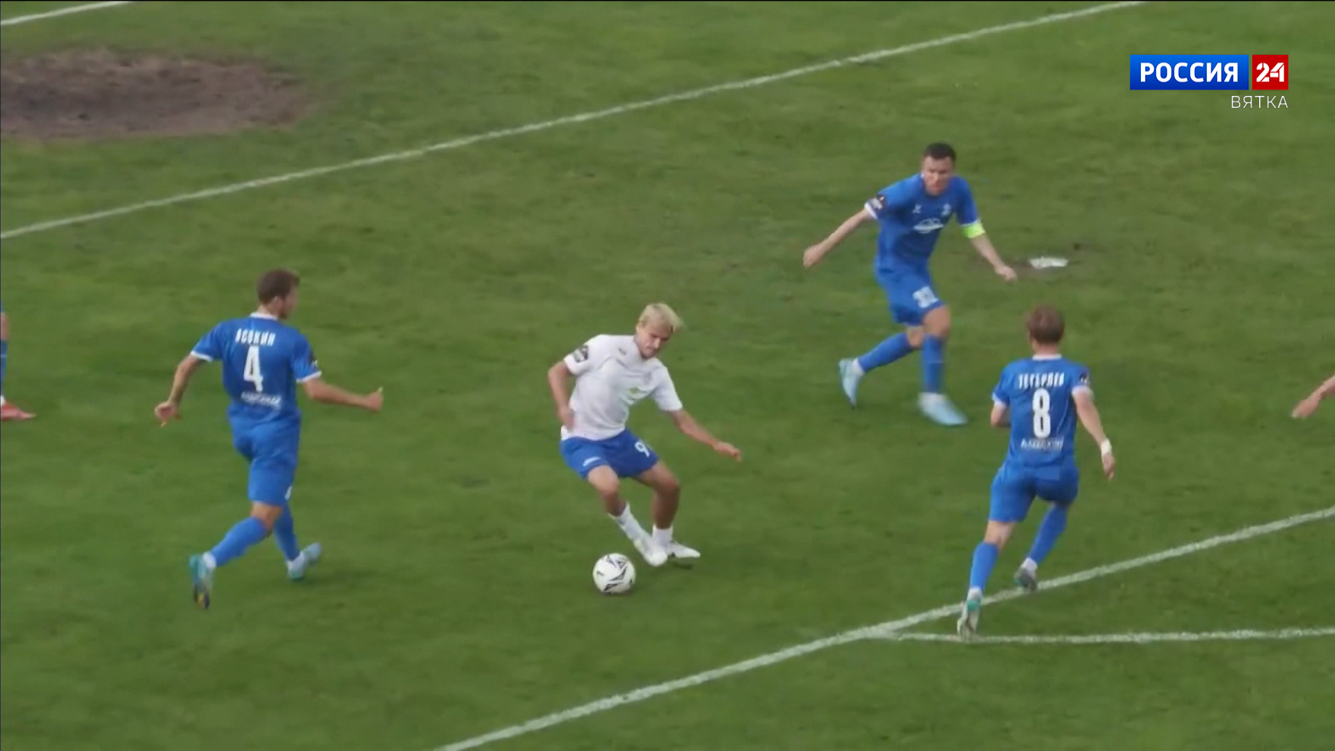 Кировское «Динамо» обыграло брянский клуб «Динамо» со счётом 1:0