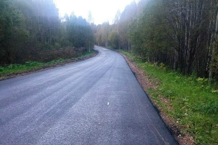 К деревне Шевырталово отремонтировали дорогу