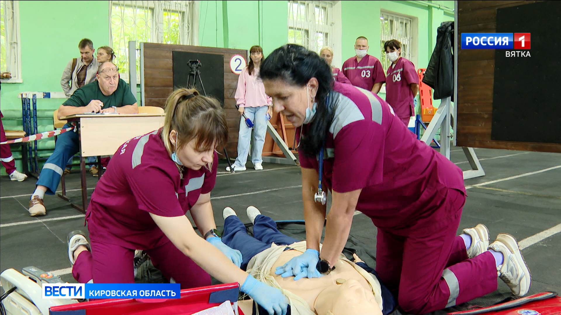 В Кирове прошли областные соревнования специалистов скорой медицинской помощи