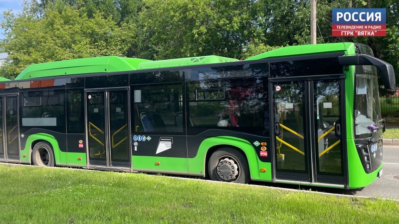 Пять новых автобусов выйдут на маршруты города Кирова