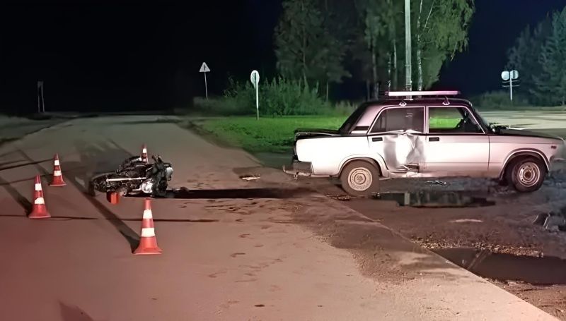 В ДТП в Кикнуре пострадал 15-летний мотоциклист