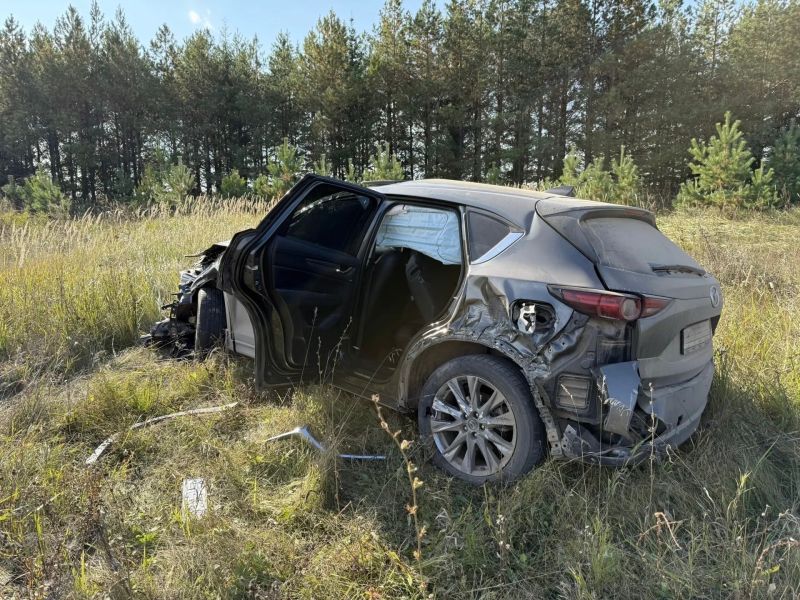 Два человека пострадали в Малмыжском районе, столкнувшись с автоприцепом