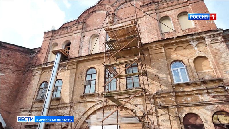 В Преображенском монастыре начался ремонт северо-западного корпуса с церковью