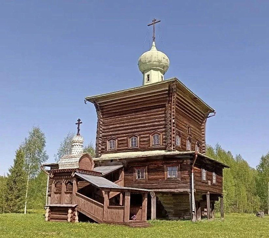 В Опаринском районе начали ремонтировать 300-летнюю церковь в честь Святителя Николая