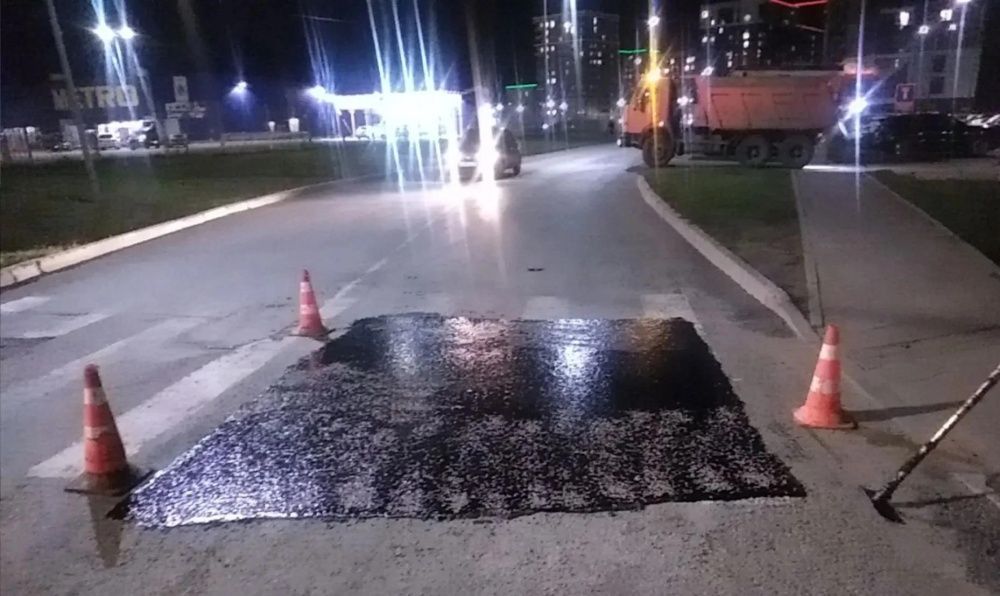 В Кирове ликвидируют ямы на дорогах