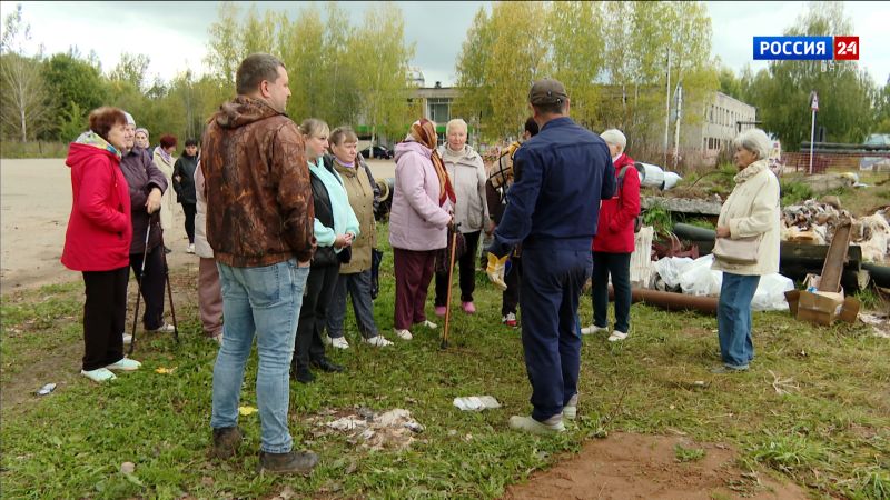 В посёлке Левинцы в рамках федеральной программы продолжается модернизация теплосетей