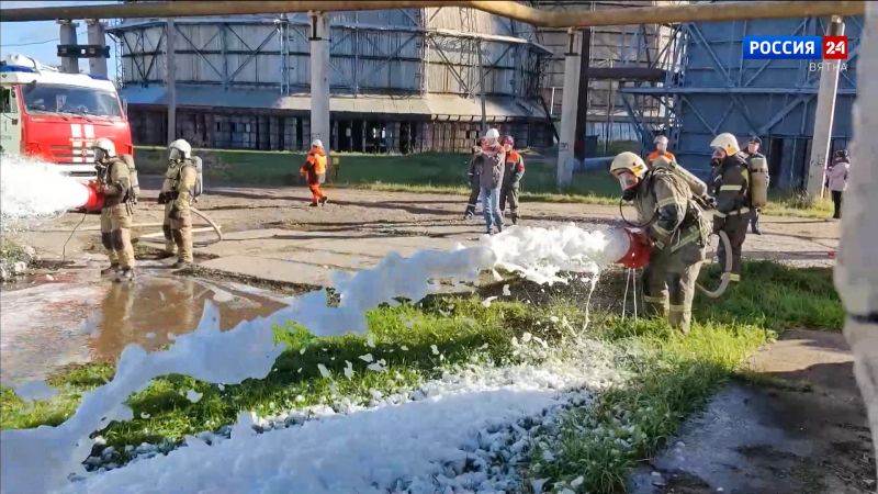 В Кирове на ТЭЦ-4 прошли совместные учения