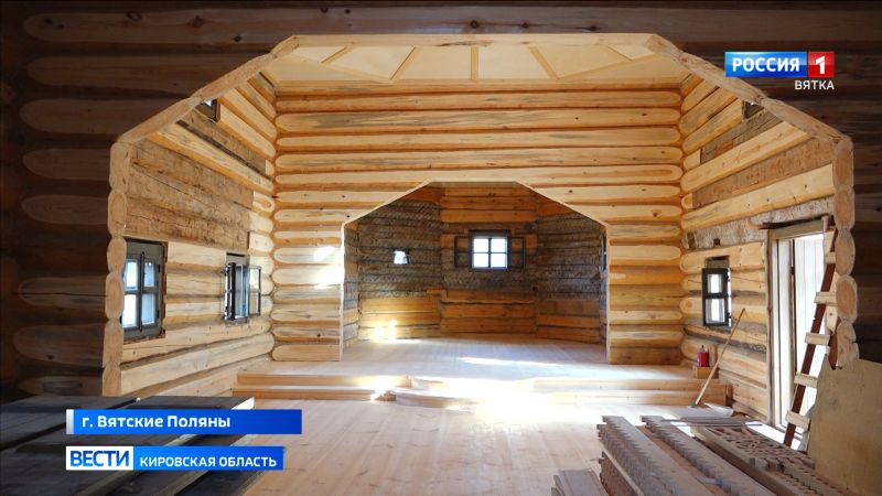 В Вятских Полянах реставрируют Михайло-Архангельскую церковь