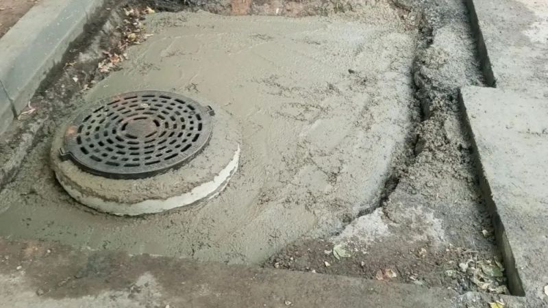В Кирове продолжают ремонт систем ливневой канализации