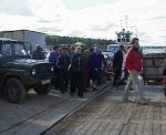Паромная переправа в Малмыжском районе